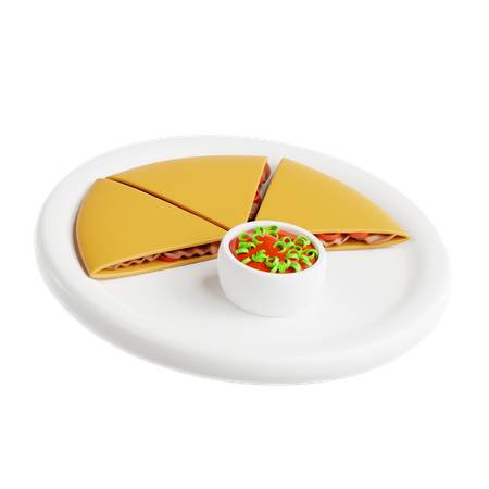 Quesadillas  3D Icon