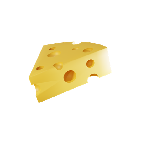 Queso  3D Icon