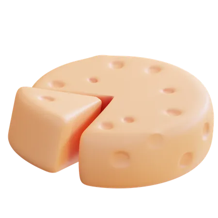 Queso  3D Icon