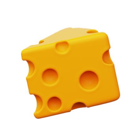 Queso  3D Icon