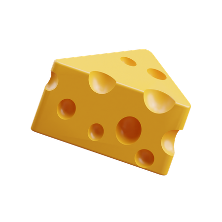 Queso  3D Icon