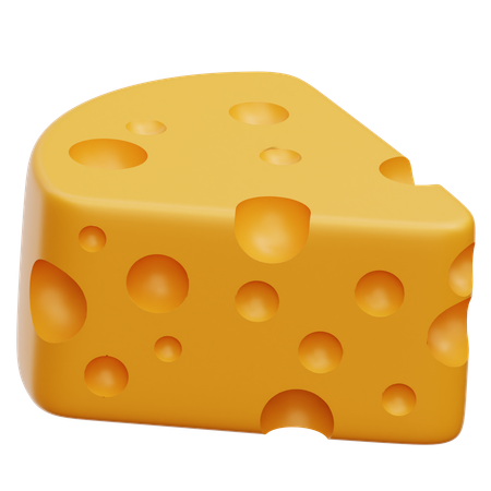 Queso  3D Icon