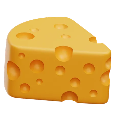 Queso  3D Icon