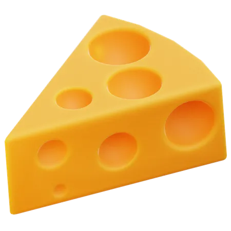 Queso  3D Icon