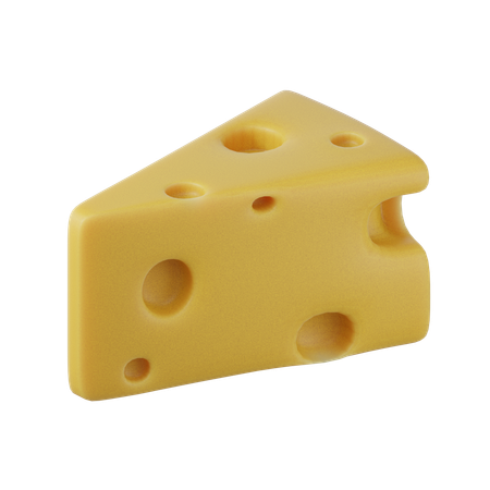 Queso  3D Icon