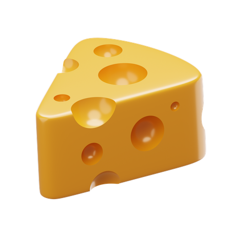 Queso  3D Icon