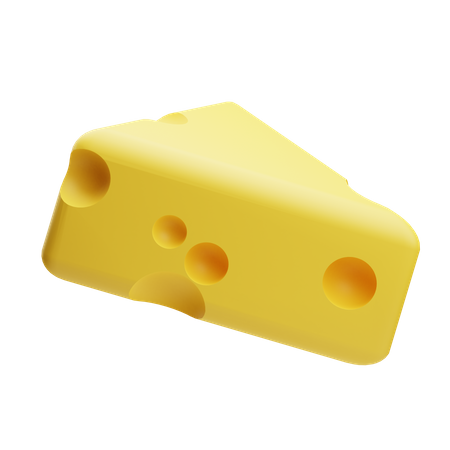 Queso  3D Icon