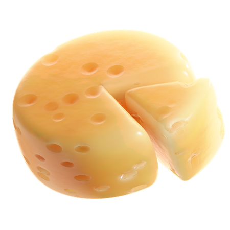 Queso  3D Icon