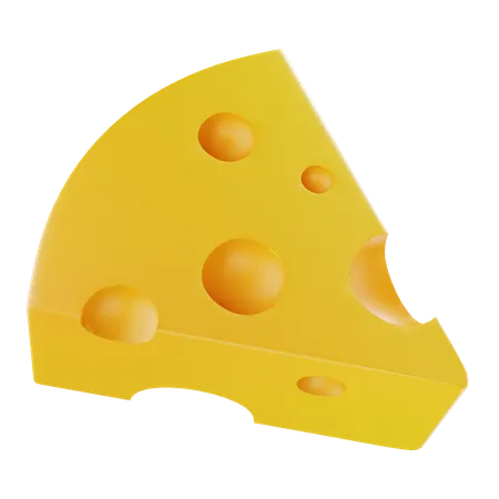 Queso  3D Icon