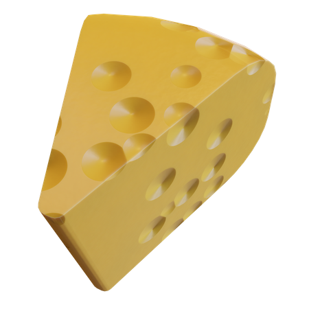 Queso  3D Icon