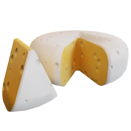 Queso  3D Icon