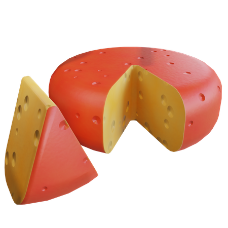 Queso  3D Icon