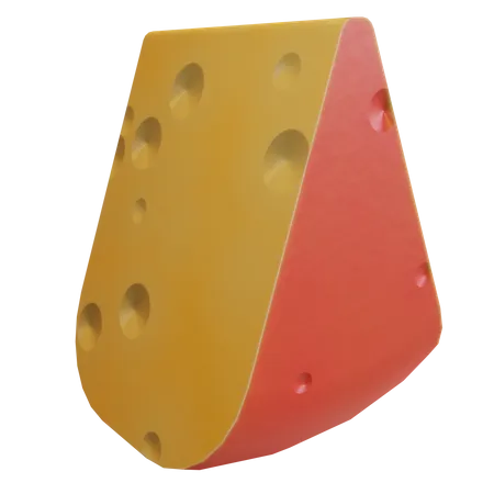 Queso  3D Icon