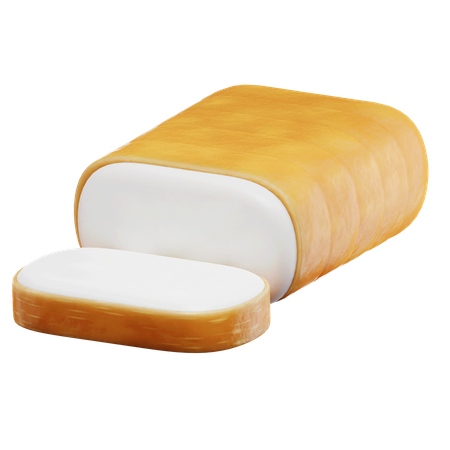 Queso  3D Icon