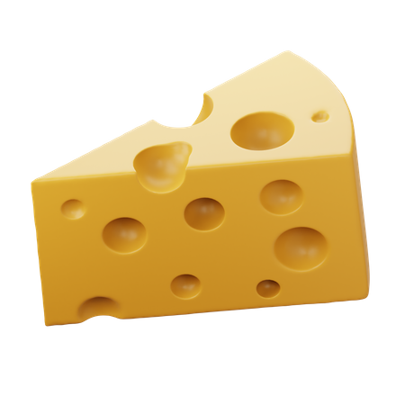 Queso  3D Icon