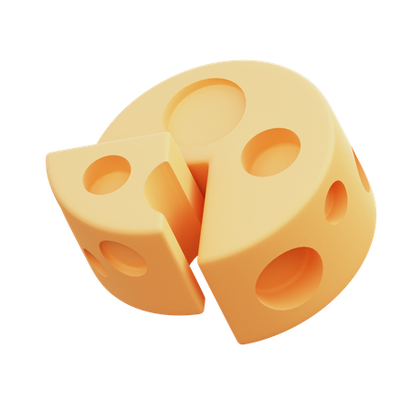 Queso  3D Icon