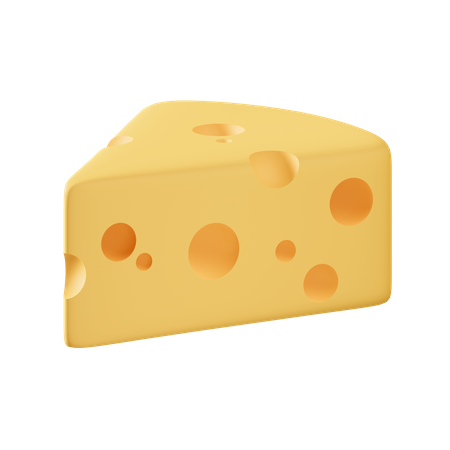 Queso  3D Icon