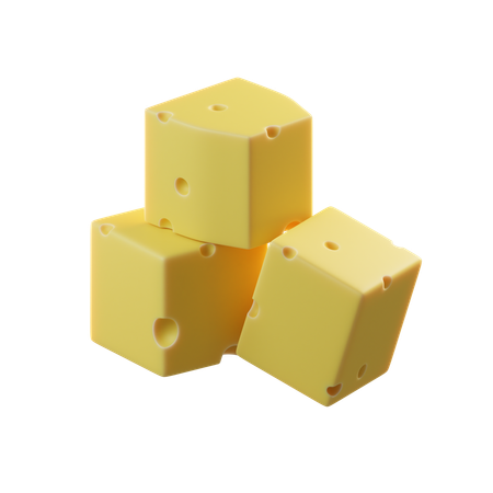 Queso fresco  3D Icon