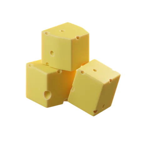 Queso fresco  3D Icon