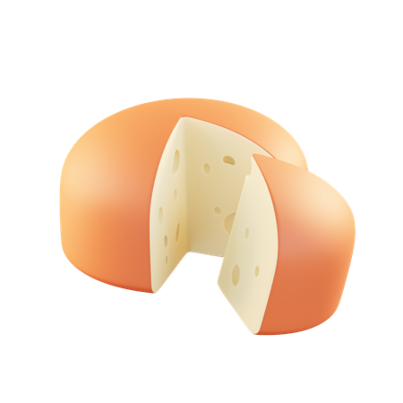 Queso gouda  3D Icon