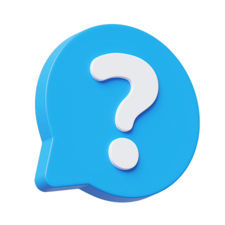 Question  3D Icon