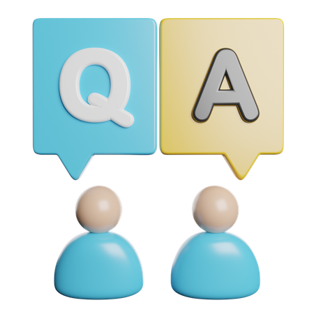 Question  3D Icon