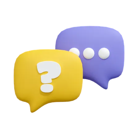 질문  3D Icon