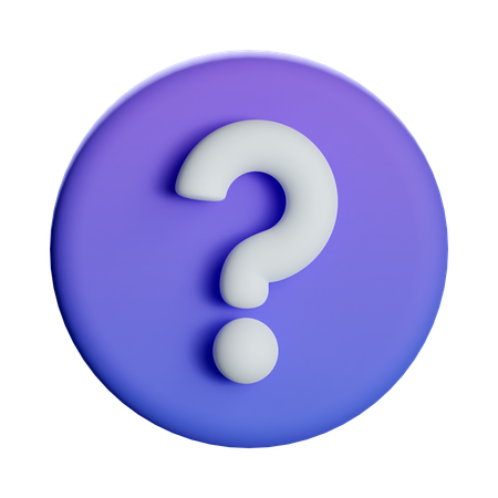 質問  3D Icon