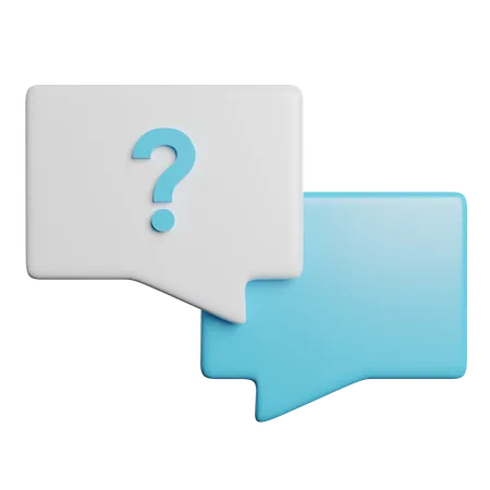 Question  3D Icon