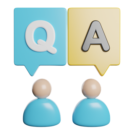 Question  3D Icon