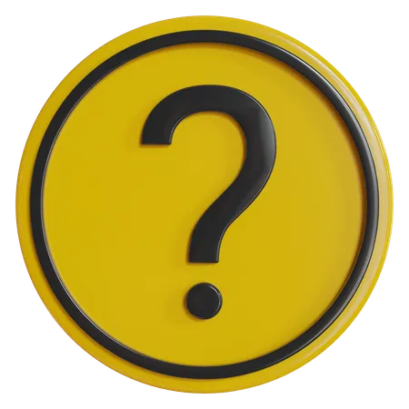 Question  3D Icon