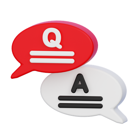 Question  3D Icon