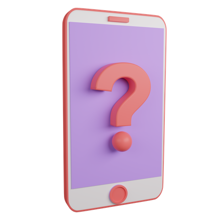 Question sur l'écran du mobile  3D Icon