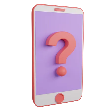 Question sur l'écran du mobile  3D Icon