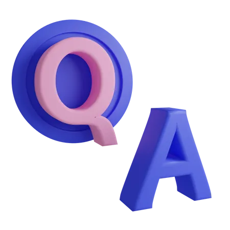 Question And Answer  3D Icon