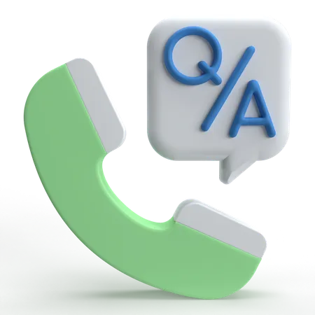 Question And Answer  3D Icon