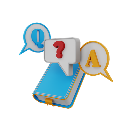 Question And Answer 3D Icon
