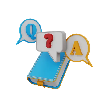 Question And Answer 3D Icon