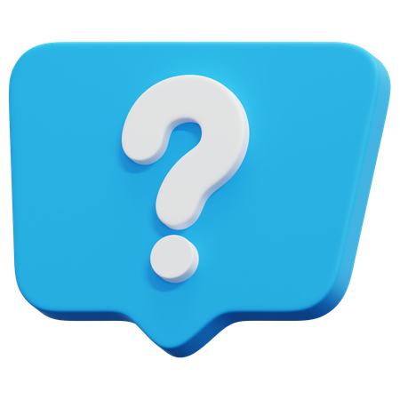 Question Box  3D Icon