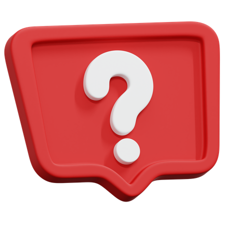 Question Box  3D Icon
