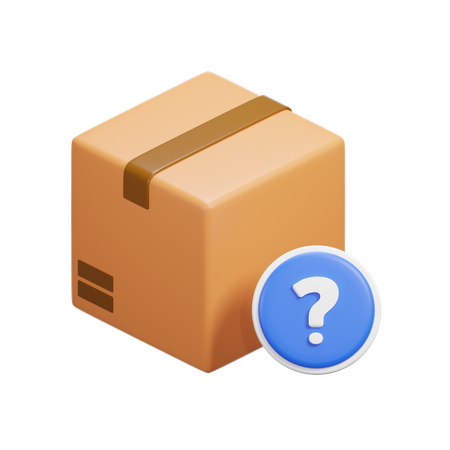 Question Box  3D Icon