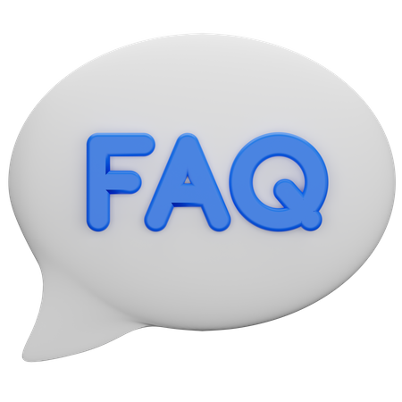 Question Chat  3D Icon