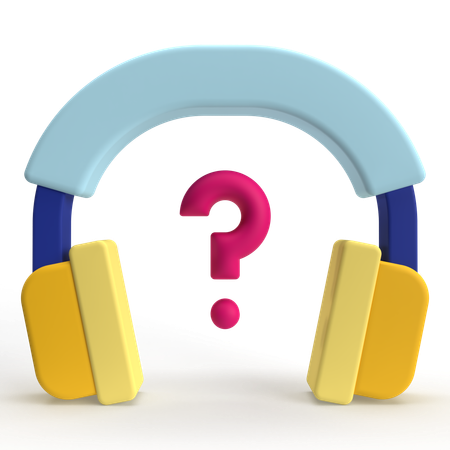 Question client  3D Icon