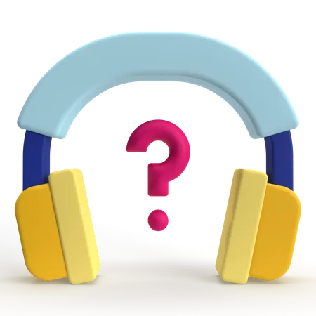 Question client  3D Icon