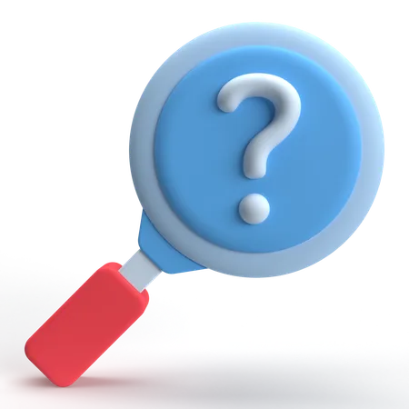 Question de recherche  3D Icon