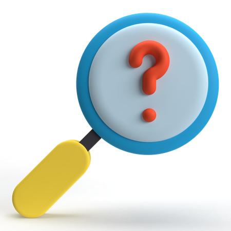 Question de recherche  3D Icon