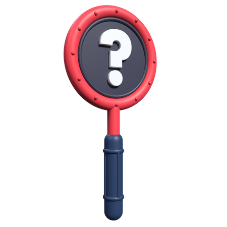 Question de recherche  3D Icon