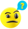 Question Emoji Face