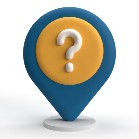 Emplacement des questions  3D Icon