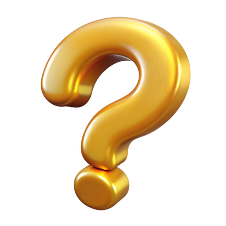 Question Mark  3D Icon